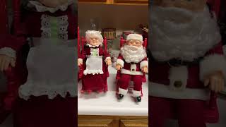 Mrs Clause 16” animated instrumental music rocking with Rocking Santa. SOLD