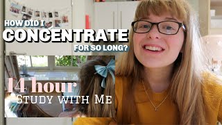 How to Maintain Concentration (for as long as 14 hours!)