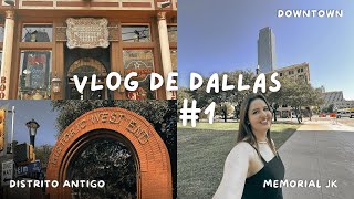 Chegamos em Dallas e visitamos o WEST END DISTRICT | VLOG #1 - TEXAS