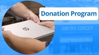 Micro Center's Electronics Donation Program
