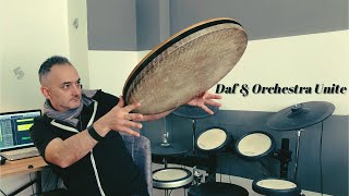 Persian percussion instrument, Daf (frame Drum)and Orchestra Unite - Amir Haghiri