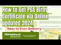 How to Get PSA Birth Certificate Online 2024