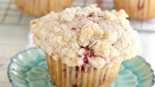 Raspberry Streusel Muffins