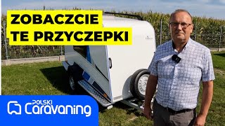 Małe ale jakże praktyczne przyczepy TomPlan made in Poland