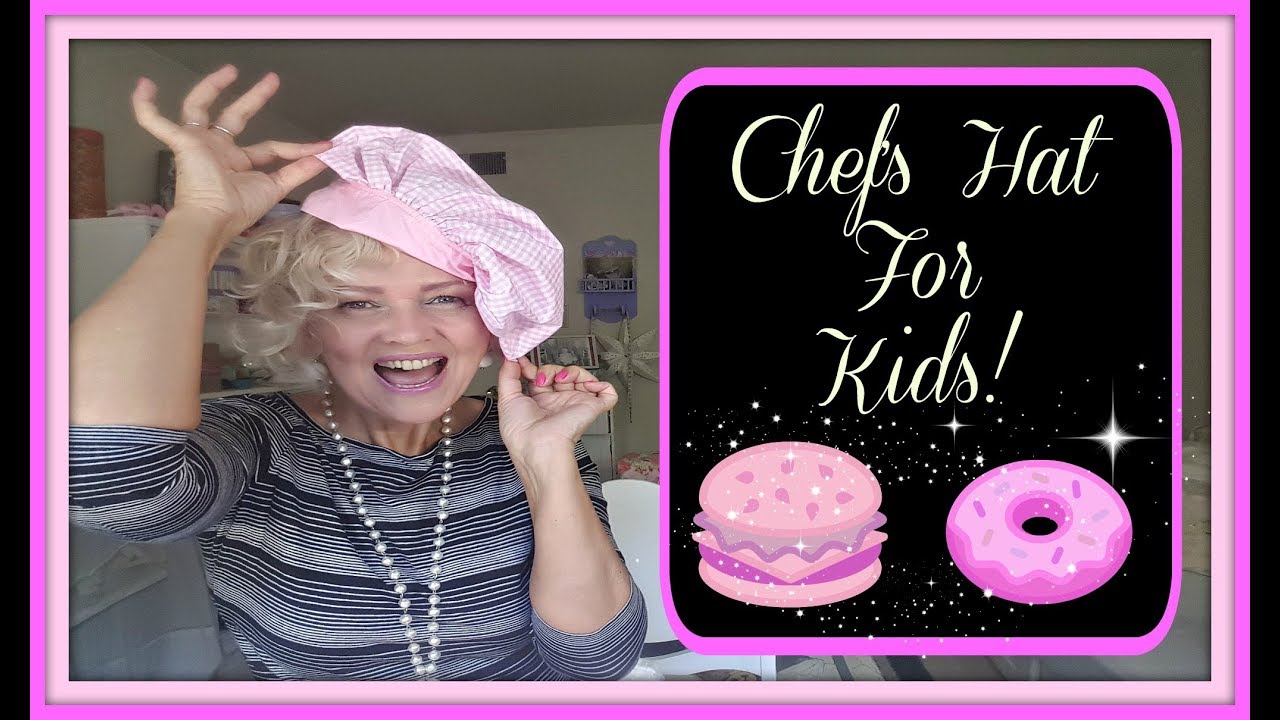 Diy Chef S Hat For Kids Tutorial Youtube