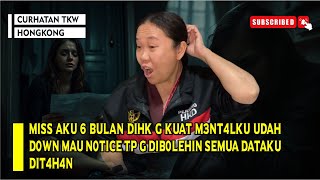 MISS AKU 6 BULAN DIHK G KUAT M3NT4LKU UDAH D0WN MAU N0TICE TP G DIB0LEHIN SEMUA DATAKU DIT4H4N