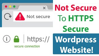 Not Secure To HTTPS Secure WordPress Website in 2021 [NEW]