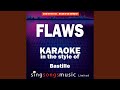 Flaws (Originally Performed By Bastille) (Karaoke Audio Version) -Single