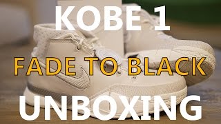 Kobe 1 Fade to Black FTB  unboxing (4K shot on Sony A7Sii)