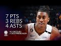 Jaden Ivey 7 pts 3 rebs 4 asts vs Grizzlies 2022 Preseason