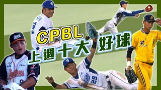 CPBL》上週十大好球⚾申皓瑋飛身撲接｜郭俊麟化身野手美技接殺【MOMO瘋運動】