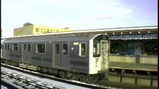 The R110 A New Tech Train @ 233 St (1995)