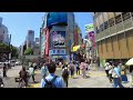 【4k】もう立派な観光名所？渋谷スクランブル交差点を散歩 apr. 2023 walking back and forth at shibuya scramble crossing.