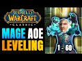 Mage AOE Leveling Guide 1-60 for FRESH Classic WoW