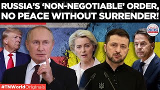 Putin’s Secret Plan? Russia Shuts Down Peace Talks With a Terrifying Demand! | Times Now World