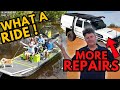 Wild Airboat Adventure Through Croc Country + Landcruiser 79 Handbrake FAILS!