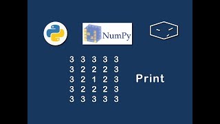 numpy create matrix patterns v5