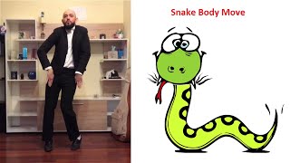 Michael Jackson dance tutorial - Snake Body Move