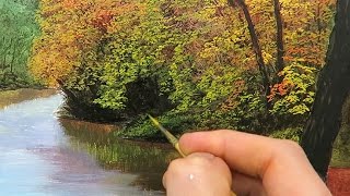 #21 How To Paint Autumn Trees | Oil Painting Tutorial