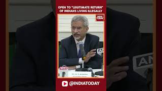 India Open To Legitimate Return Of Undocumented Citizens: EAM | Jaishankar On Illegal Immigration