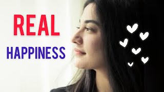 REAL HAPPINESS - Muniba Mazari | Best Powerful Motivational Whatsapp Status | Inspirational Speech