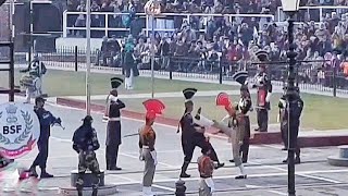 Wagah-Attari Border Retreat Ceremony 2020 INDIAN BSF vs PAKISTANI ranger parade full video ultra hd