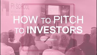 How to Pitch to Investors | Marco Trombetti | Masterclass