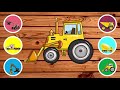 கனரக டிராக்டர்கள் மற்றும் பிற வாகன பொம்மைகள் heavy tractors and other automotive toys kids