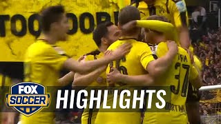 Dembele nets the opener for Dortmund vs. Leverkusen | 2016-17 Bundesliga Highlights