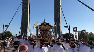 2018.10.7 大江戸神輿まつり 笠名区神明神社 神輿 木場公園 3/6