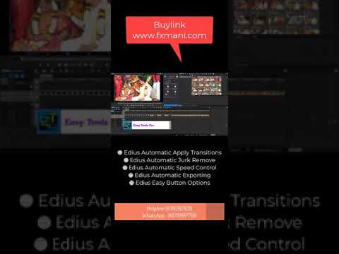easy tools pro | fxmani.com | edius auto apply transition
