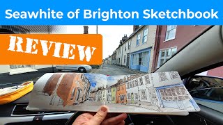 Seawhite of Brighton Sketchbook Review - Watercolour Travel Journal