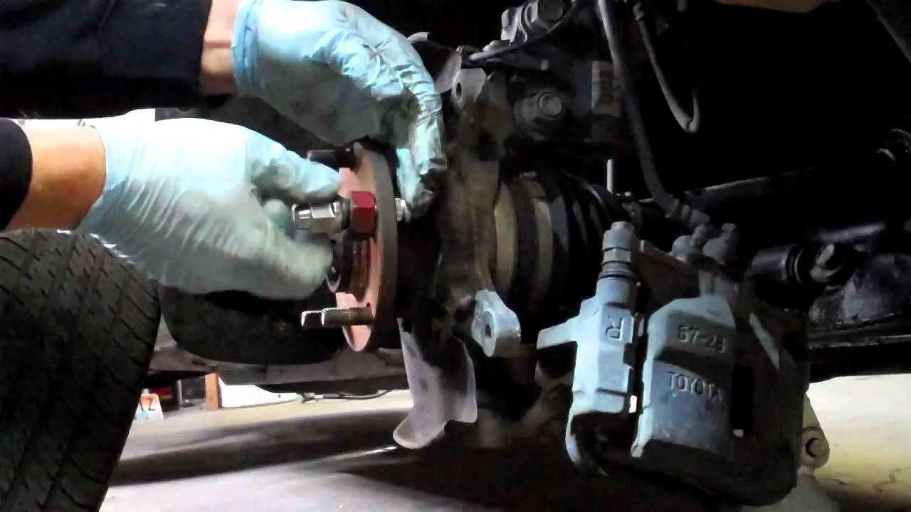 How To Replace A Wheel Stud Bolt Youtube