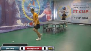 Мосюк - Жолубак.М. 12 июля 2016.TT Cup