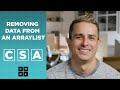 CSA: Removing Data from an ArrayList
