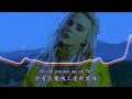 【中字mv可視化】billie eilish tv lyrics 中文字幕 英繁中字 歌詞翻譯