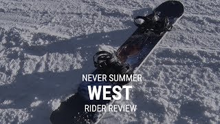 Never Summer West 2019 Snowboard Rider Review - Tactics