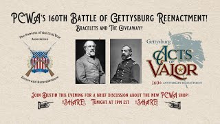 PCWA's 160th Battle of Gettysburg Re-enactment Announcements