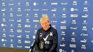 Roy Hodgson - Crystal Palace v West Brom - Pre-Match Press Conference