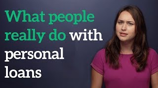 What do people really use personal loans for?