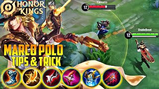 TUTORIAL LENGKAP TIPS & TRICK MENGGUNAKAN MARCO POLO || Honor of King Indonesia