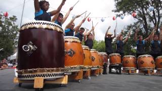 Arashi Daiko 15 août 2015 au Matsuri de Montréal