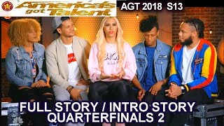 Da Republik Full INTRO STORY QUARTERFINALS 2 America's Got Talent 2018 AGT