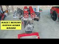 ASMR Toyota KE70 4AGE MIKUNI SOLEX 44PHH SOUND. EARGASM!!