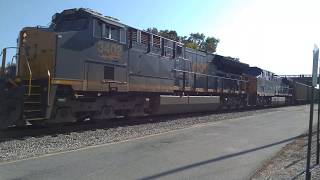 CSX Empty coal train E319 Southbound Monroe N.C. 9/8/19😎