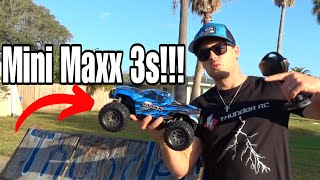 New Traxxas Mini Maxx 3s Hits Death Ramp!!!