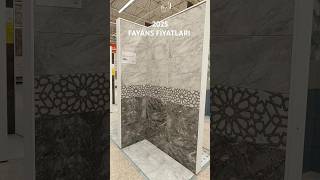 2025 BANYO FAYANS FİYATLARI #shorts #fayans #seramik #banyo