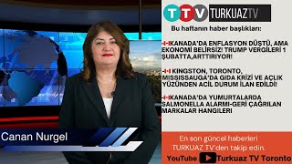 KANADA’DA ENFLASYON DÜŞTÜ; TRUMP VERGİLERİ 1 ŞUBATTA, YUMURTALARDA SALMONELLA ALARMI-HANGİ MARKALAR?