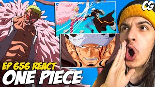 LAW VS DOFLAMINGO! BARTOLOMEU CONHECEU O ZORO!! - React One Piece EP 656