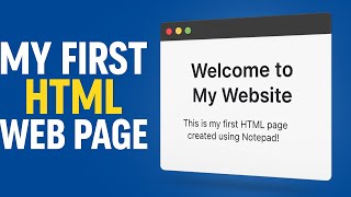 Learn HTML Step by Step with Notepad – Beginner Friendly Tutorial